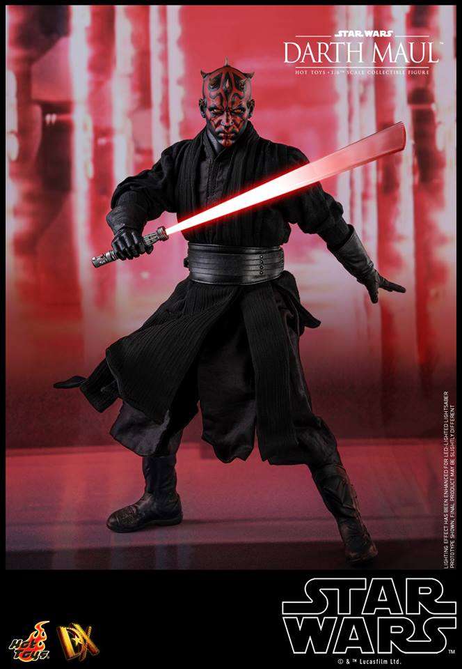 Hot Toys DX16 STAR WARS EPISODE I: THE PHANTOM MENACE - DARTH MAUL (Special Edition)