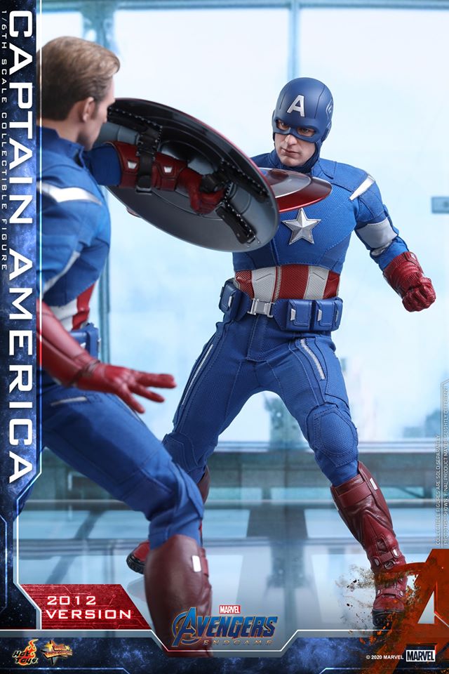 Hot Toys MMS563 Avengers: Endgame - Captain America (2012 Version)