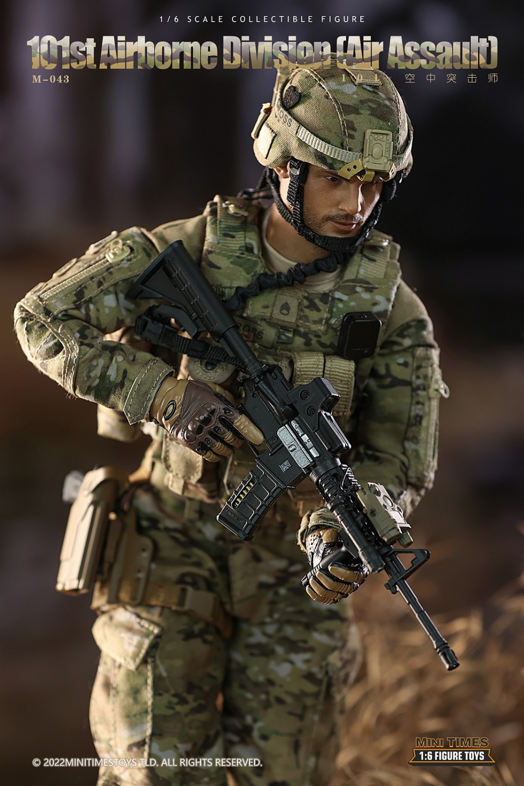 MINI TIME MT-M043 1/6 101st Airborne Division Air (Assault)