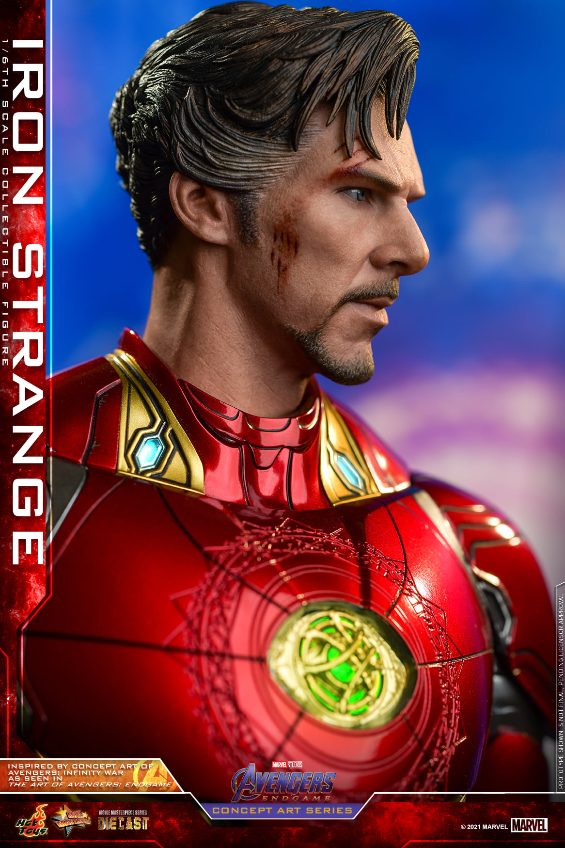 Hot Toys MMS606D41 1/6 Avengers: Endgame (Concept Art Series) - Iron Strange