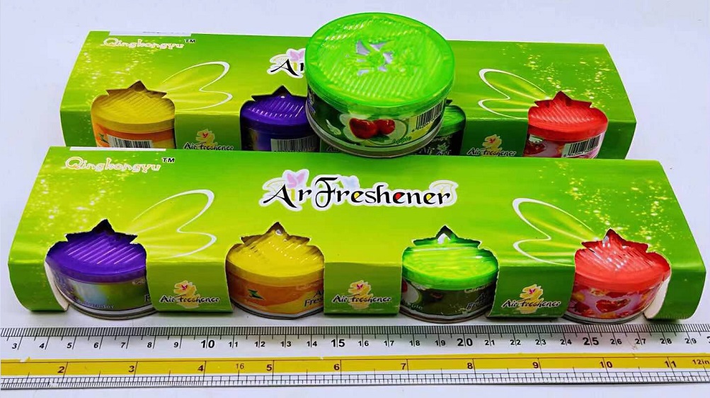 P09644 ก้อนดับกลิ่น 4 ก้อน สุดคุ้ม (ราคาส่งต่อ 1 โหล:12 ชุด:180 บาท:เฉลี่ย 15 บ/ชุด)