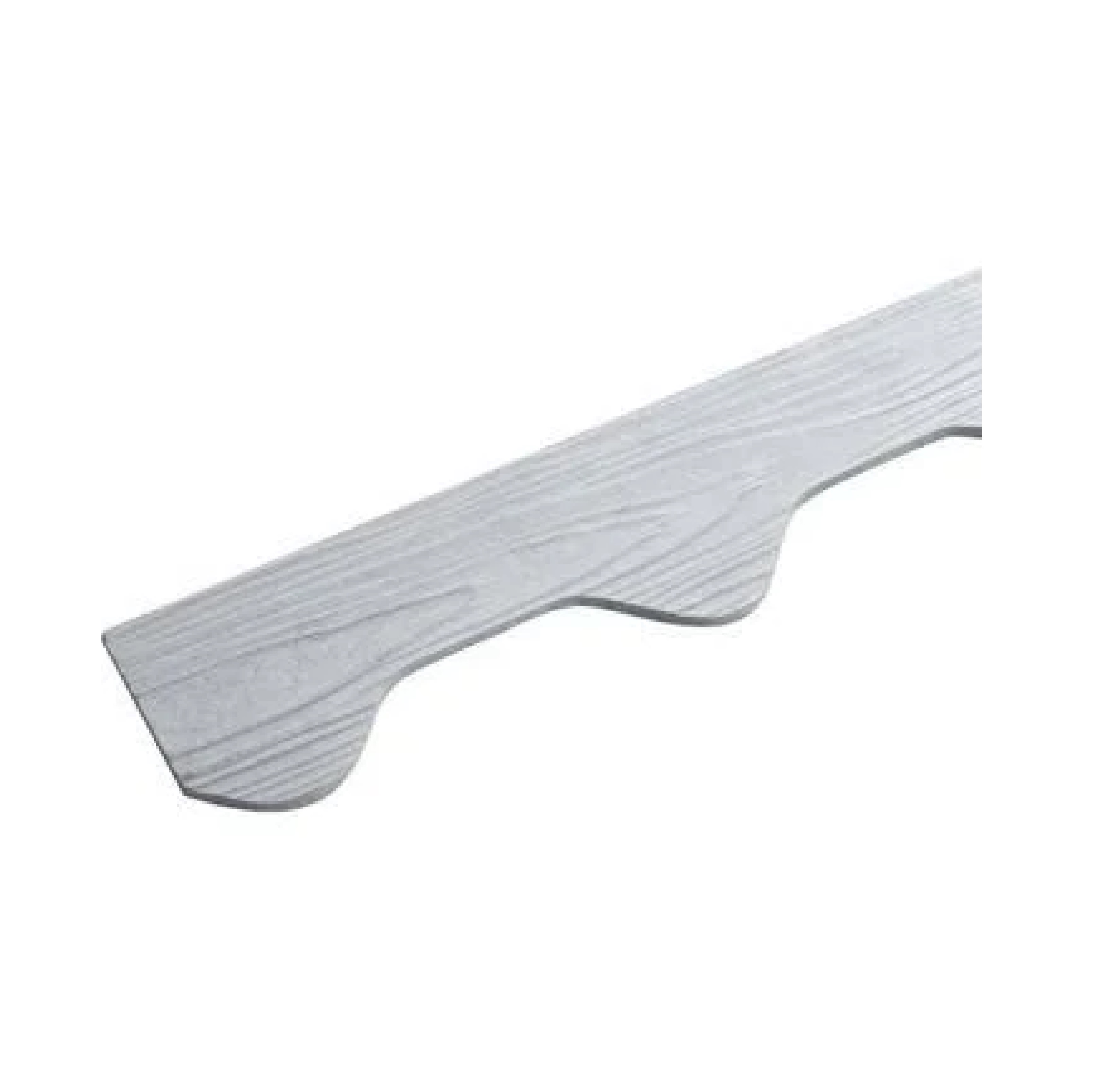 ไม้ปิดกันนก เฌอร่า รุ่น ลอนคู่ ลายสัก ขนาด 15 x 300 x 0.8 ซม. สีธรรมชาติ