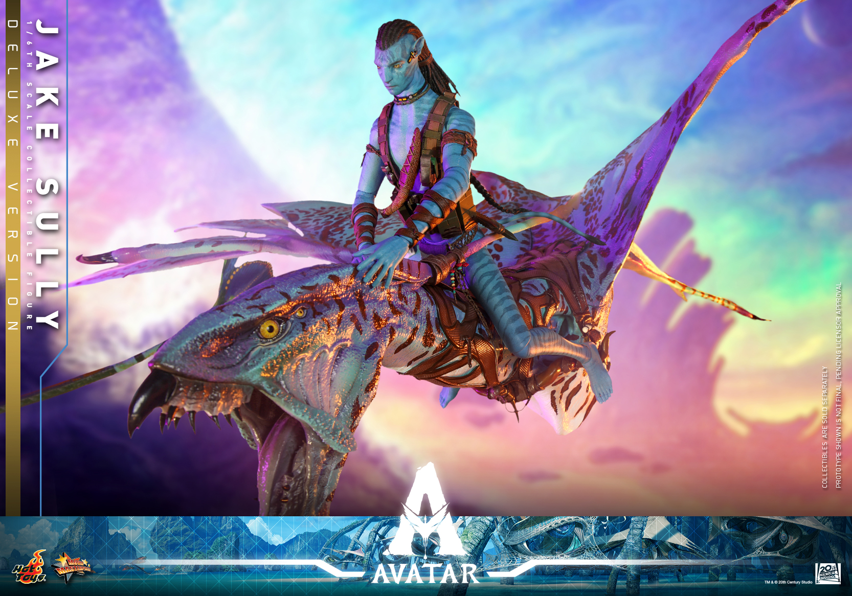 Hot Toys MMS684 1/6 Avatar: The Way of Water - Jake Sully (Deluxe Version)