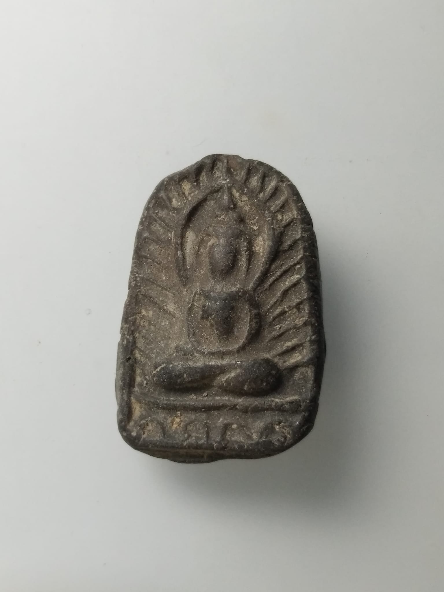 G911 พระซุ้มกอเนื้อดินเผา หลวงพ่อสว่าง วัดท่าพุทรา จังหวัดกำแพงเพชร