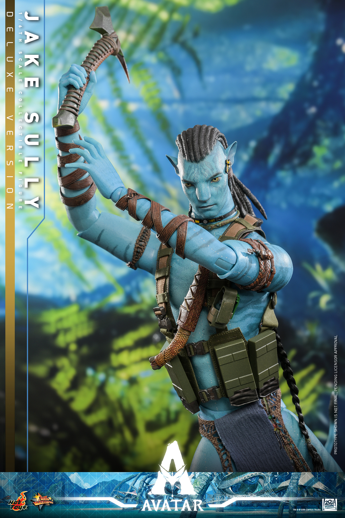 Hot Toys MMS684 1/6 Avatar: The Way of Water - Jake Sully (Deluxe Version)
