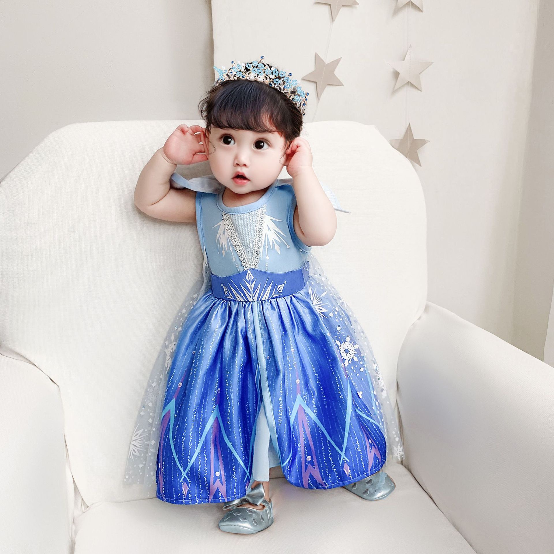 ชุดเอลซ่า ภาค 2 รุ่นเด็กเล็ก Baby