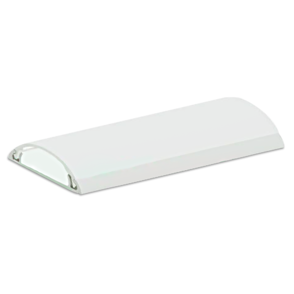 รางเก็บสายไฟโค้ง NANO (หลังเต่า) 13 * 40 ขาว NNFT40W (50 เส้น/กล่อง)