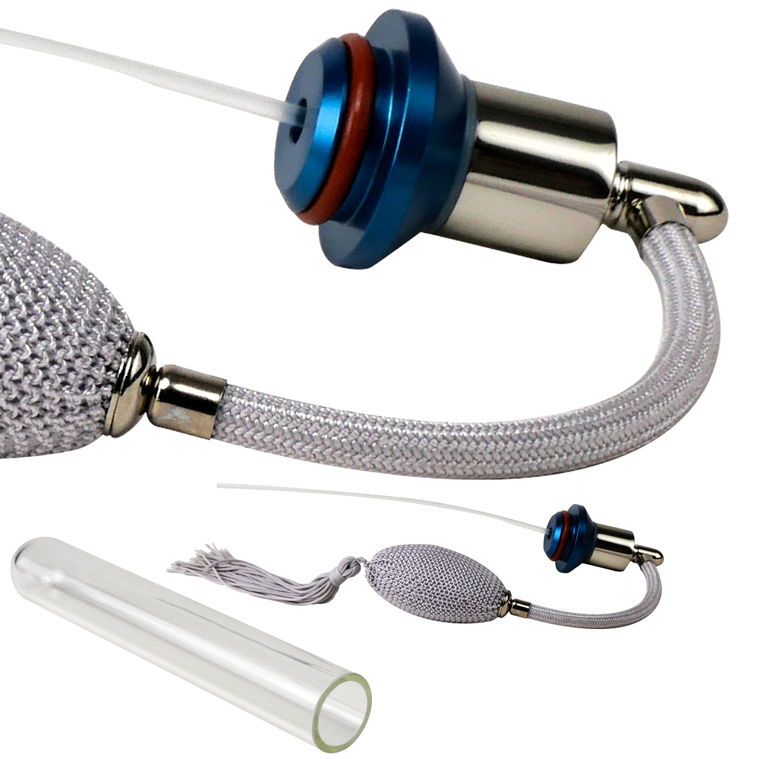 หลอดแก้ว อุปกรณ์ดมกลิ่น ทดสอบกาแฟ พร้อมชั้นวาง