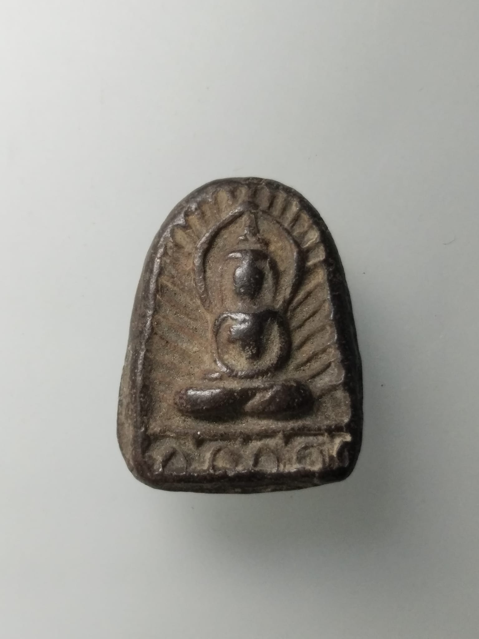 G814 ซุ้มกอเนื้อดินเผา หลวงพ่อสว่าง วัดท่าพุทรา จังหวัดกำแพงเพชร