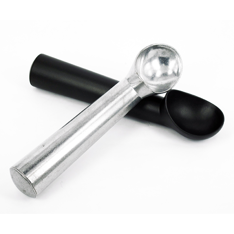 ช้อนตักไอศกรีม ที่ตักไอศกรีม แบบขูด อลูมิเนียม ยาว 17.5 ซม.