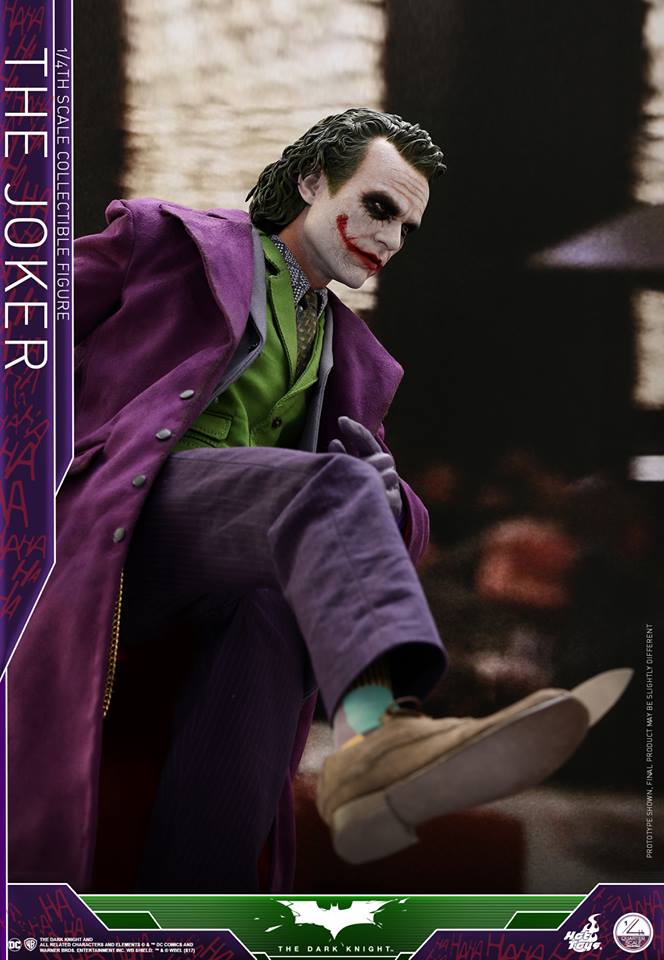 Hot Toys QS010 THE DARK KNIGHT 1/4 THE JOKER