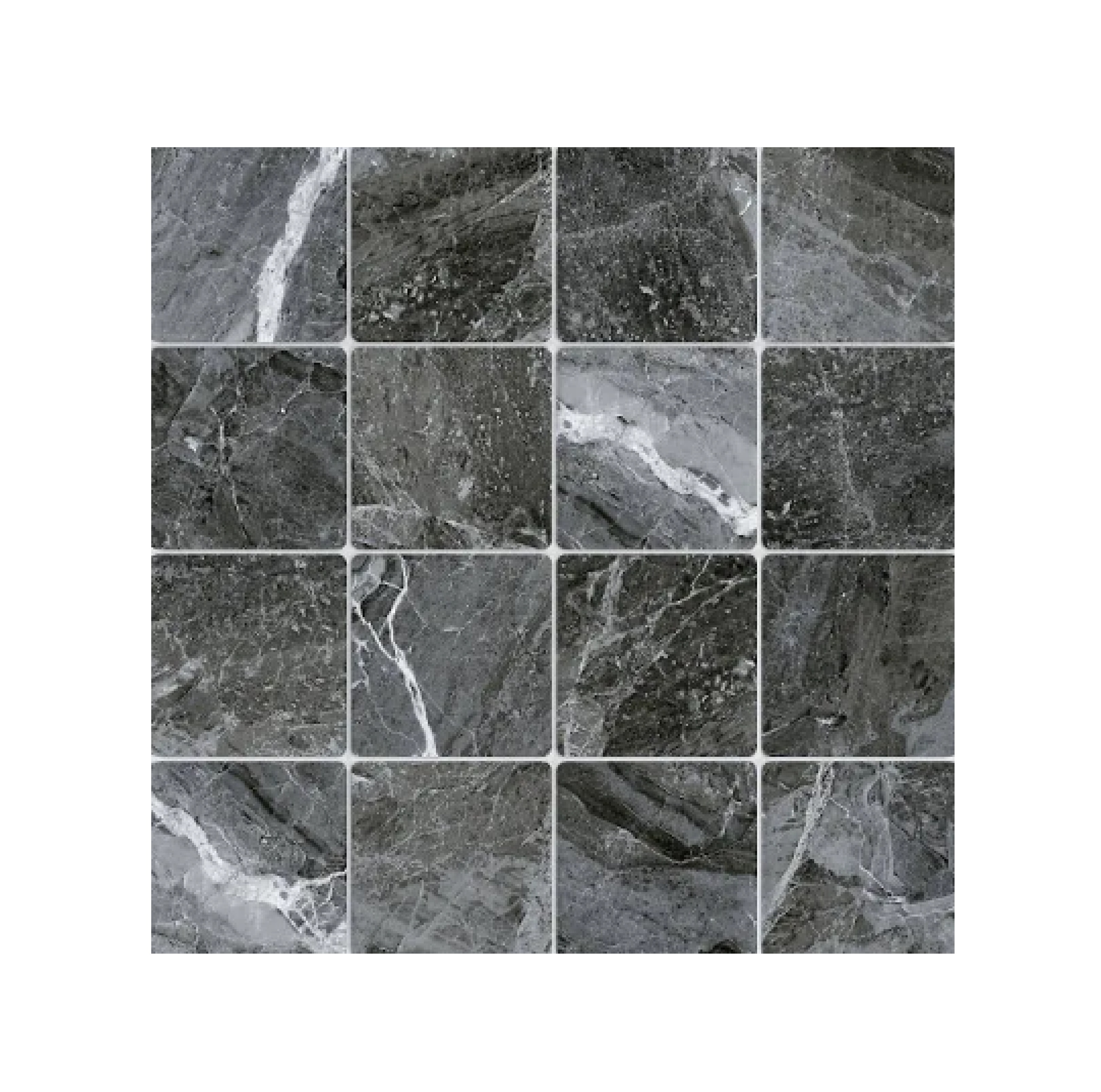 กระเบื้องแกรนิตโต้ COTTO รุ่น แอตแลนติส เนโร (HYG) ขนาด 40 x 40 ซม. (กล่อง 6 แผ่น) สีดำ Random
