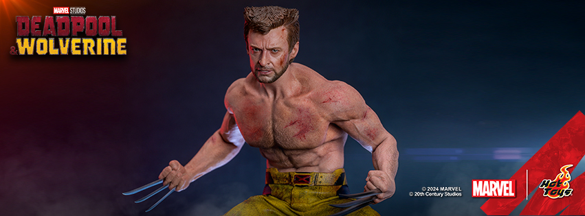 Hot Toys MMS756 Deadpool & Wolverine - Wolverine (Jacket Version)