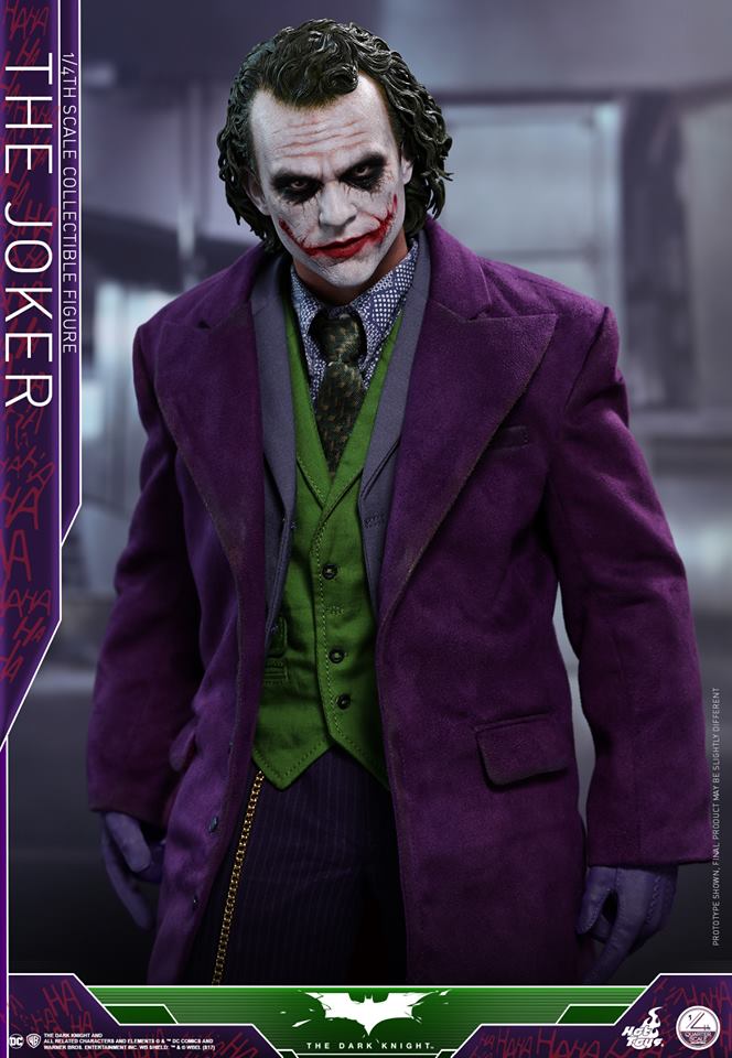 Hot Toys QS010 THE DARK KNIGHT 1/4 THE JOKER
