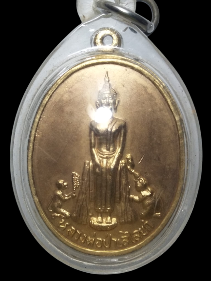 E324 เหรียญหลวงพ่อป่าเลไลย์ วัดบ้านไร่ ปี2521
