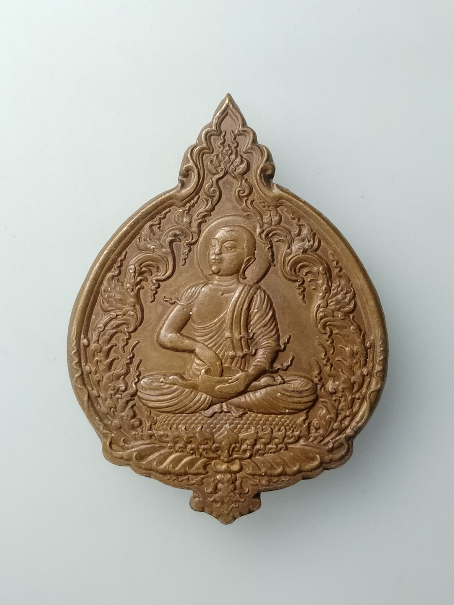 H472 เหรียญพระอุปคุต รุ่นมหาลาภปราบมาร สำนักสงฆ์เขาพระครู จ.ชลบุรี