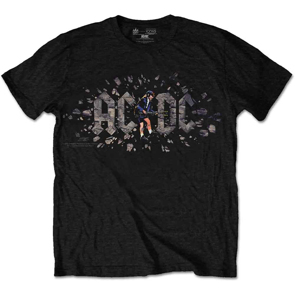 AC/DC Unisex T-Shirt: Those About To Rock BLACK
