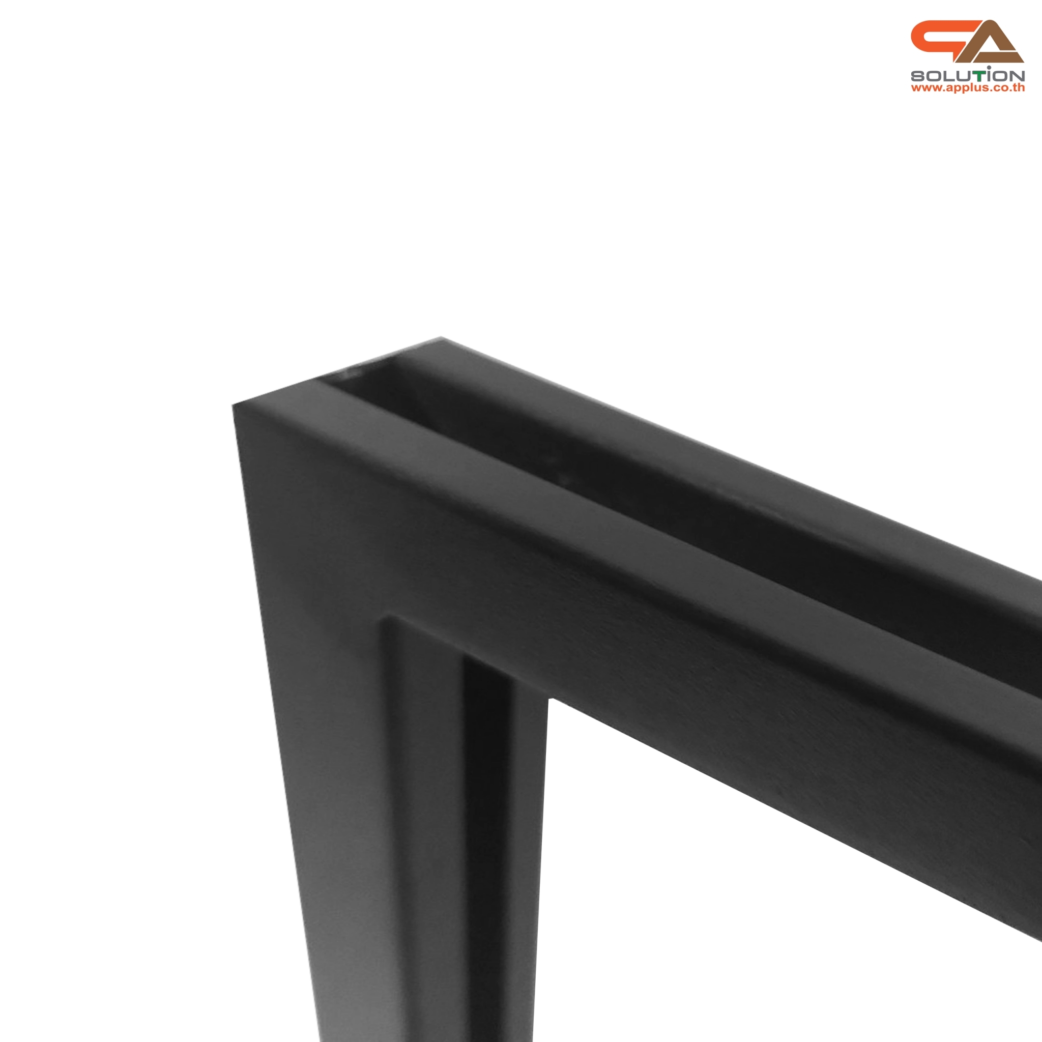 CLEARANCE SALE! โปสเตอร์สแตนด์เหล็ก A4 สีดำ เสาเดี่ยว ปรับสูง-ต่ำได้ ฐานสี่เหลี่ยม โชว์งานพิมพ์ 2 ด้าน ถอดประกอบได้ เคลื่อนย้ายสะดวก