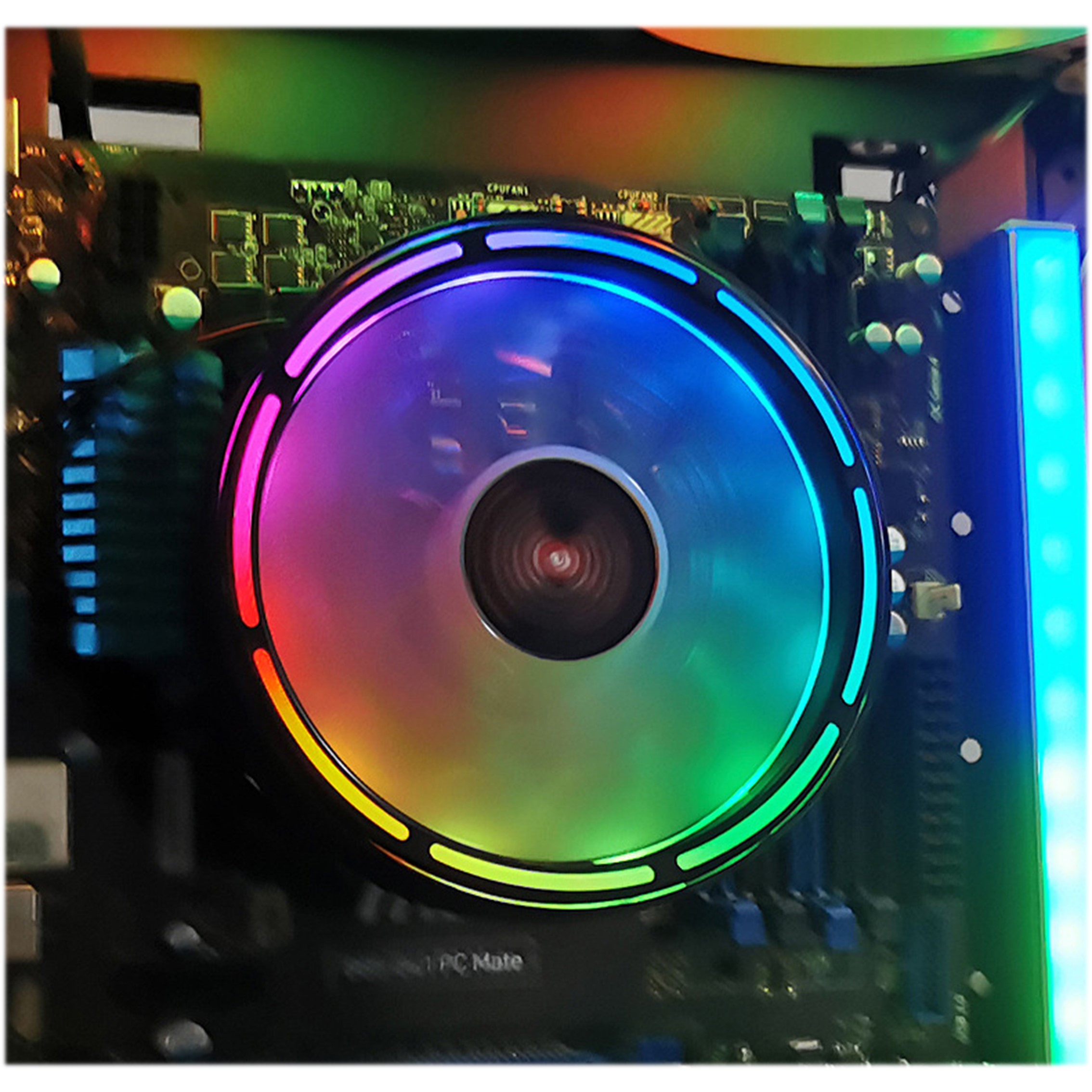 GLORYII CPU Cooler ฮีทซิงค์ระบายความร้อนCPU รองรับ intelและAMD ระบบไฟ Auto RGB