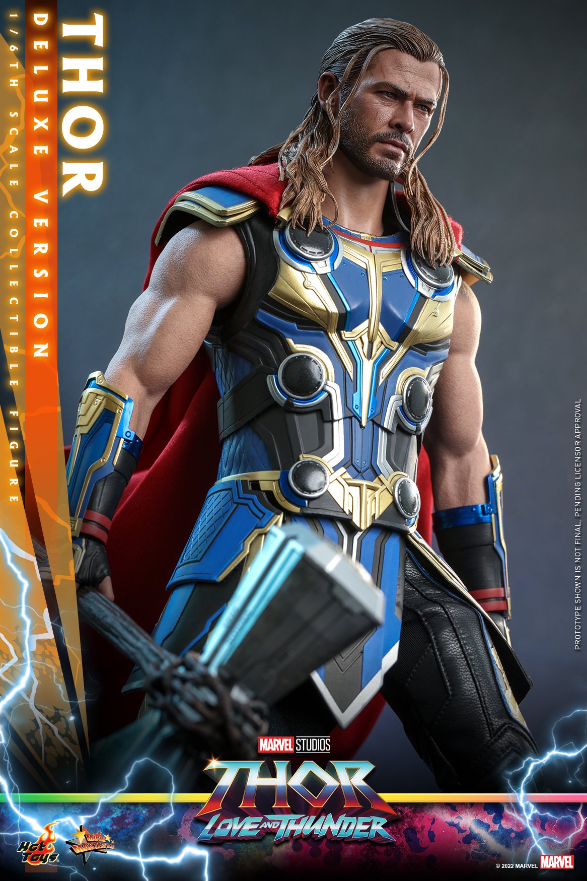 Hot Toys MMS656 1/6 Thor: Love and Thunder - Thor (Deluxe Version)
