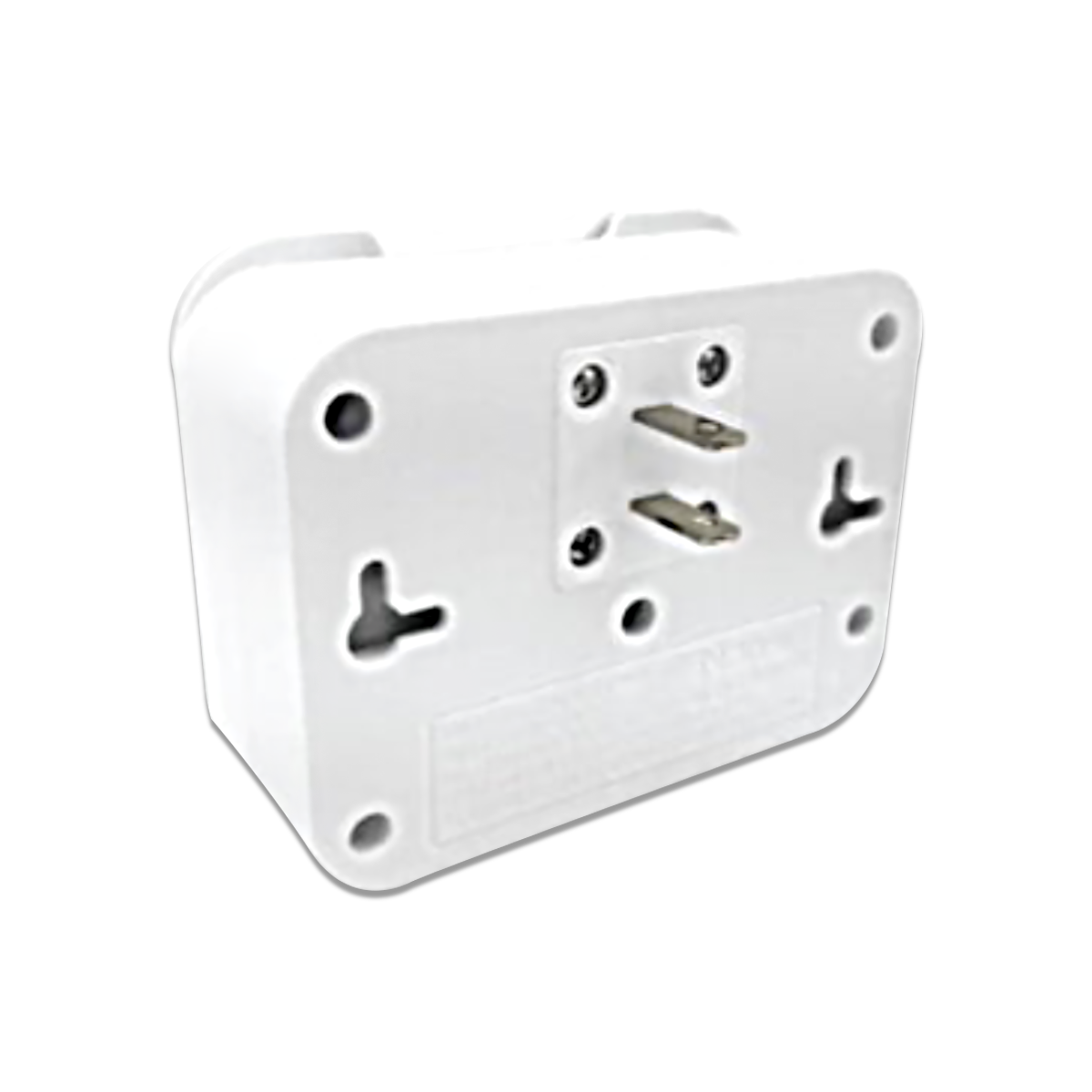 NANO ปลั๊กอะแดปเตอร์ 2 เต้ารับ+USB TYPE A+TYPE C 10A