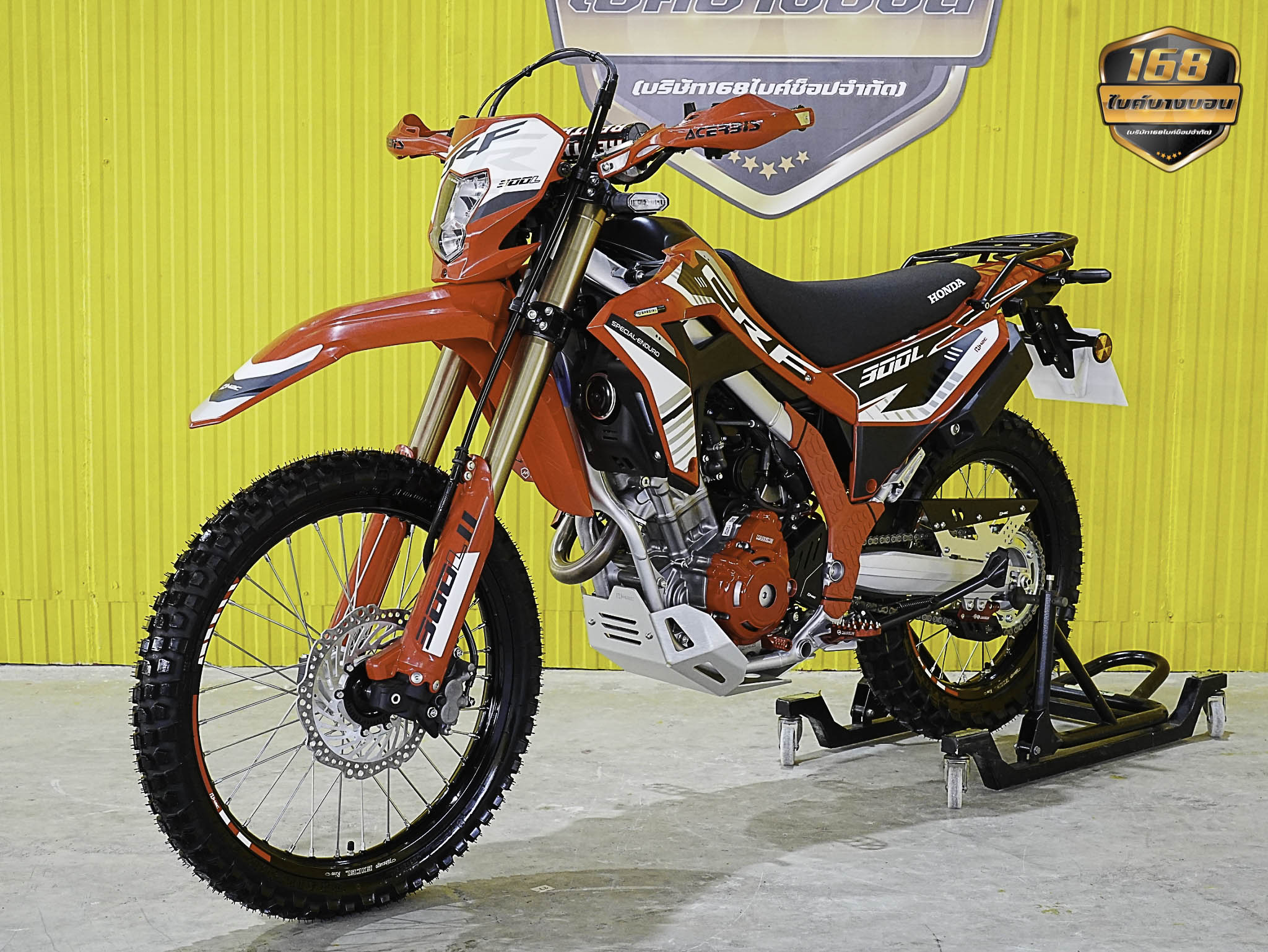 NEW Honda CRF300 L ตัวH2C 2025 (รถป้ายเเดงเเต่งให้ครบ สด-ผ่อน )