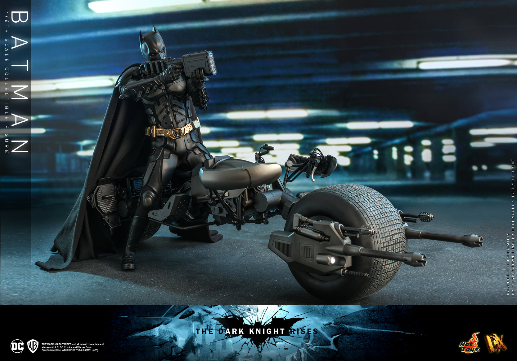Hot Toys DX19 1/6 The Dark Knight Rises - Batman