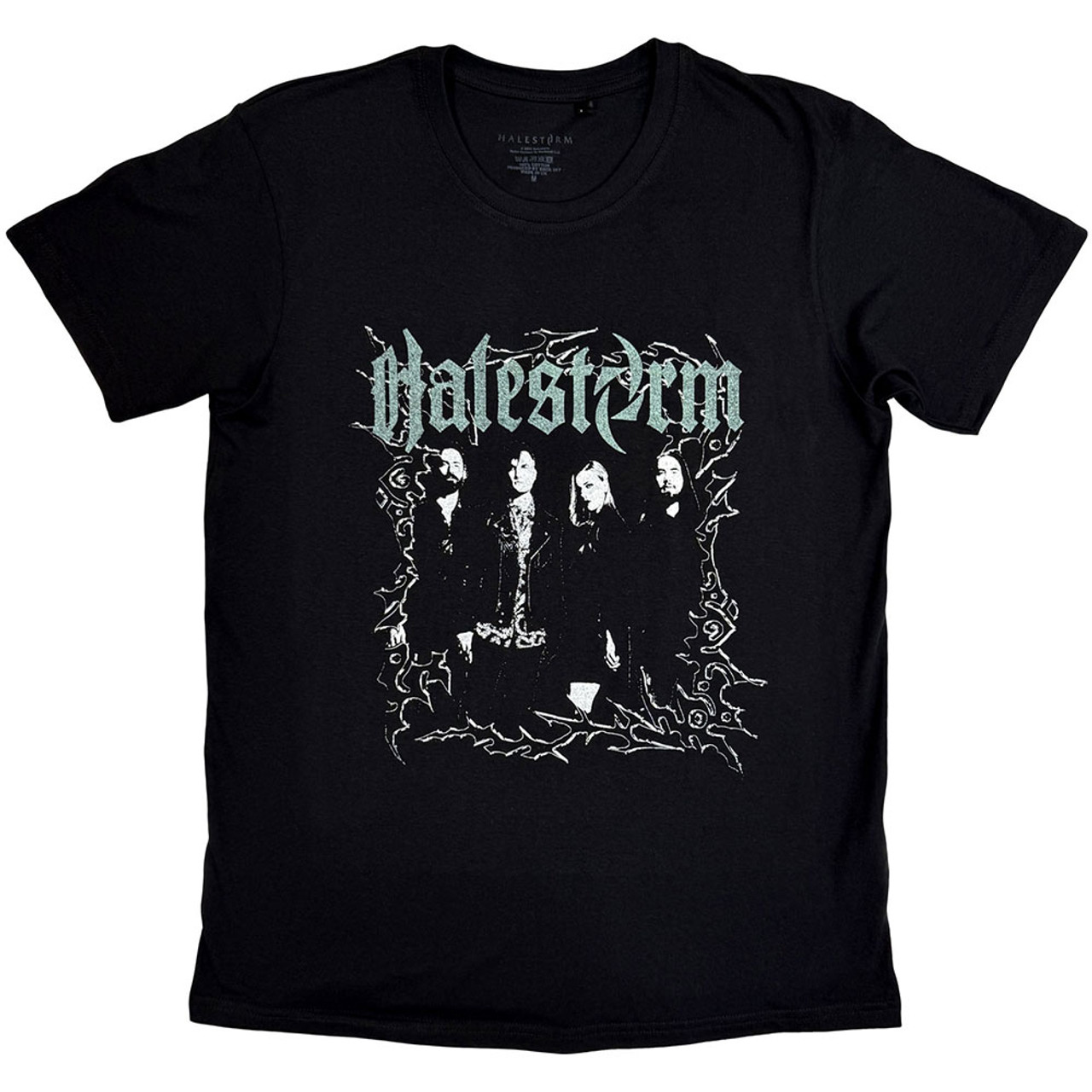 เสื้อวง Halestorm Unisex T-Shirt: Bouquet BLACK