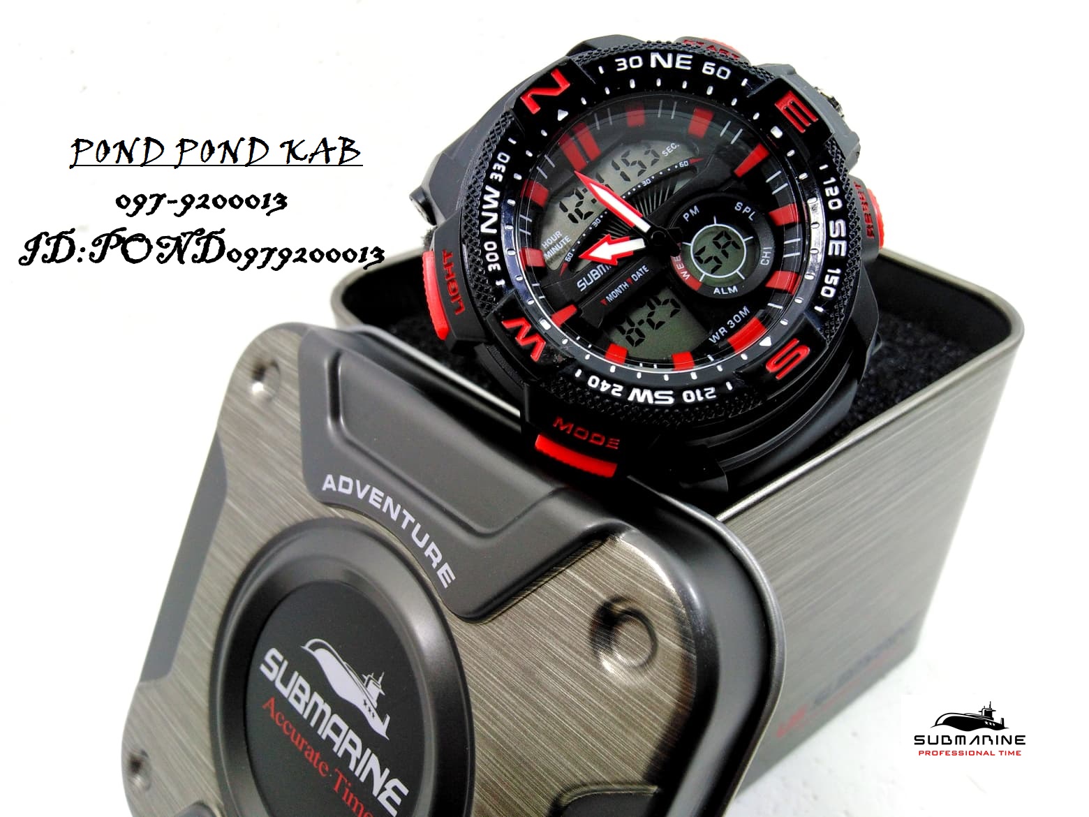 นาฬิกา Us submarine TP3184M