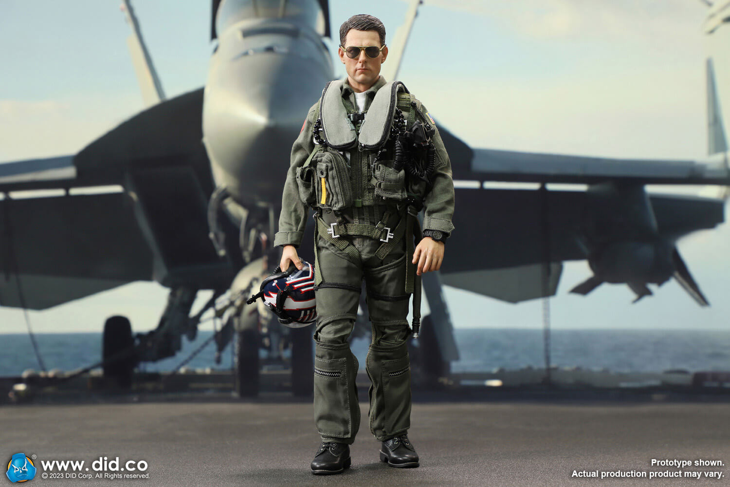 DID MA80170 1/6 The US Navy Fighter Weapons School Instructor F/A-18E Pilot – Captain Mitchell