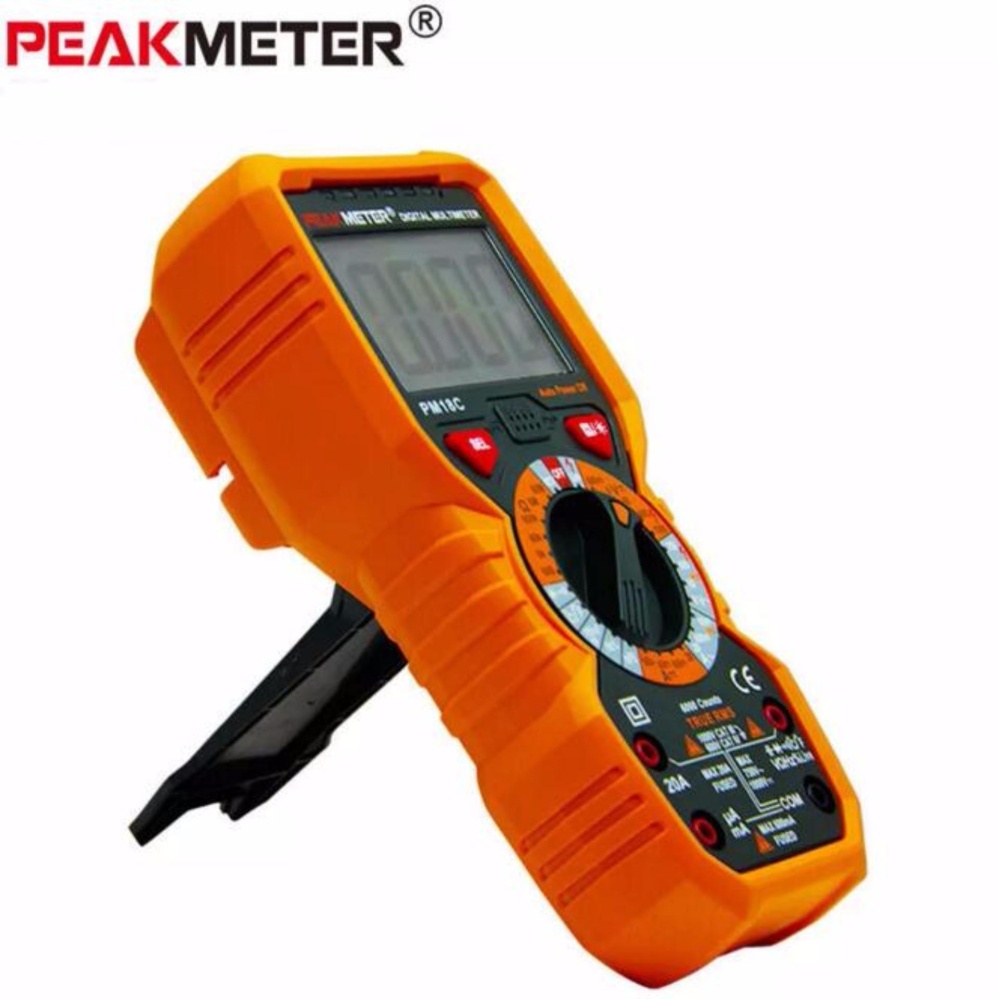 ดิจิตอลมัลติมิเตอร์ ฟังชั่นครบ วัดNCV วัดคาปาซิเตอร์ได้ Peakmeter รุ่น PM18C