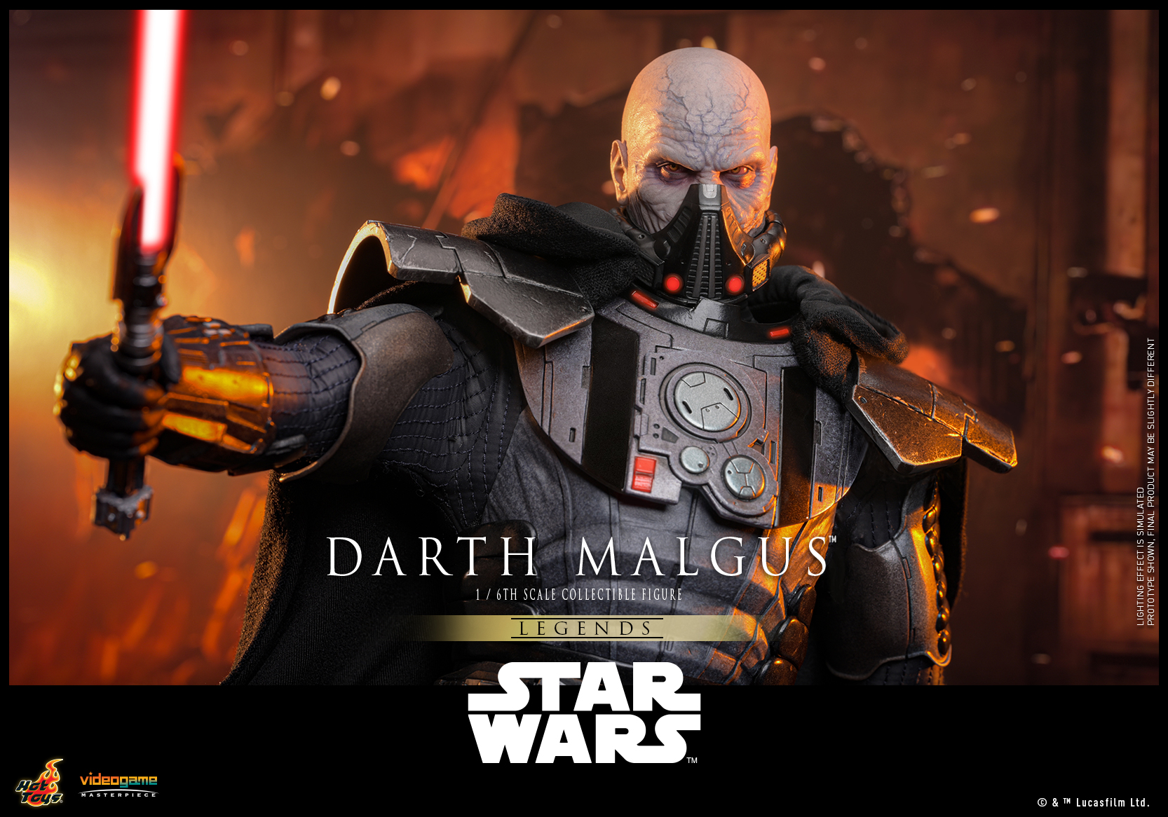 Hot Toys VGM70 Star Wars - Darth Malgus
