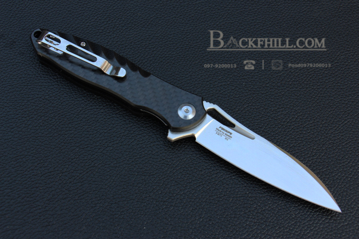 มีดพับ Ganzo กานโซ่ รุ่น FH71-CF / D2 Steel / ของแท้ 100%