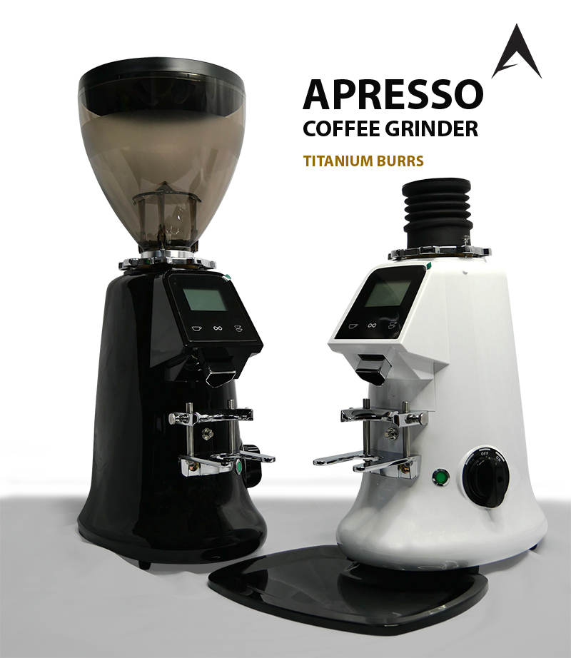 Digital touch screen coffee grinder machine -Burrs 64 mm.