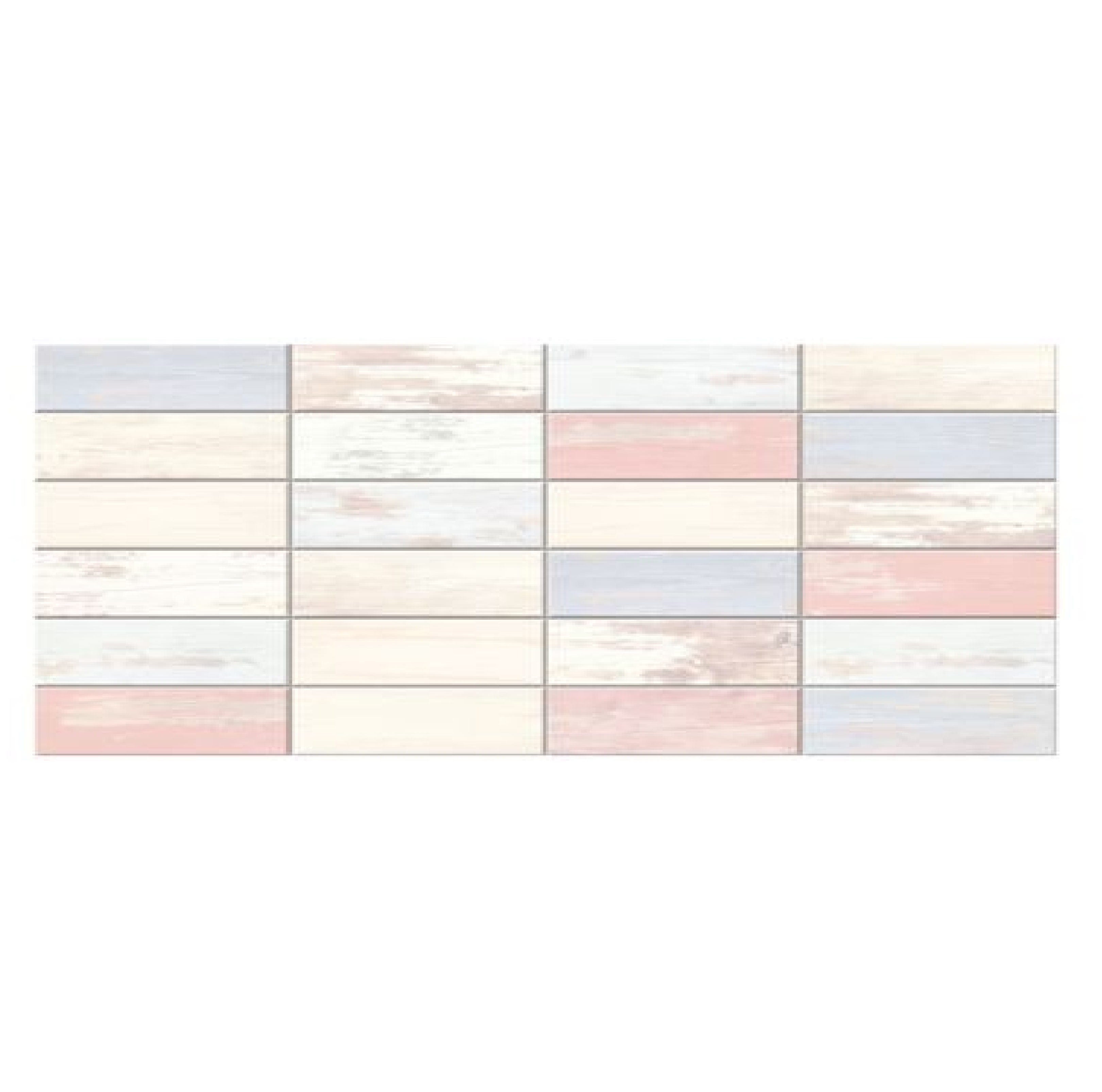 กระเบื้องผนัง KASSA รุ่น ชิชูเอะ (401633-L) กลอสซี่ ขนาด 25 x 40 ซม. (กล่อง 10 แผ่น) สีชมพูฟ้าพาสเทล