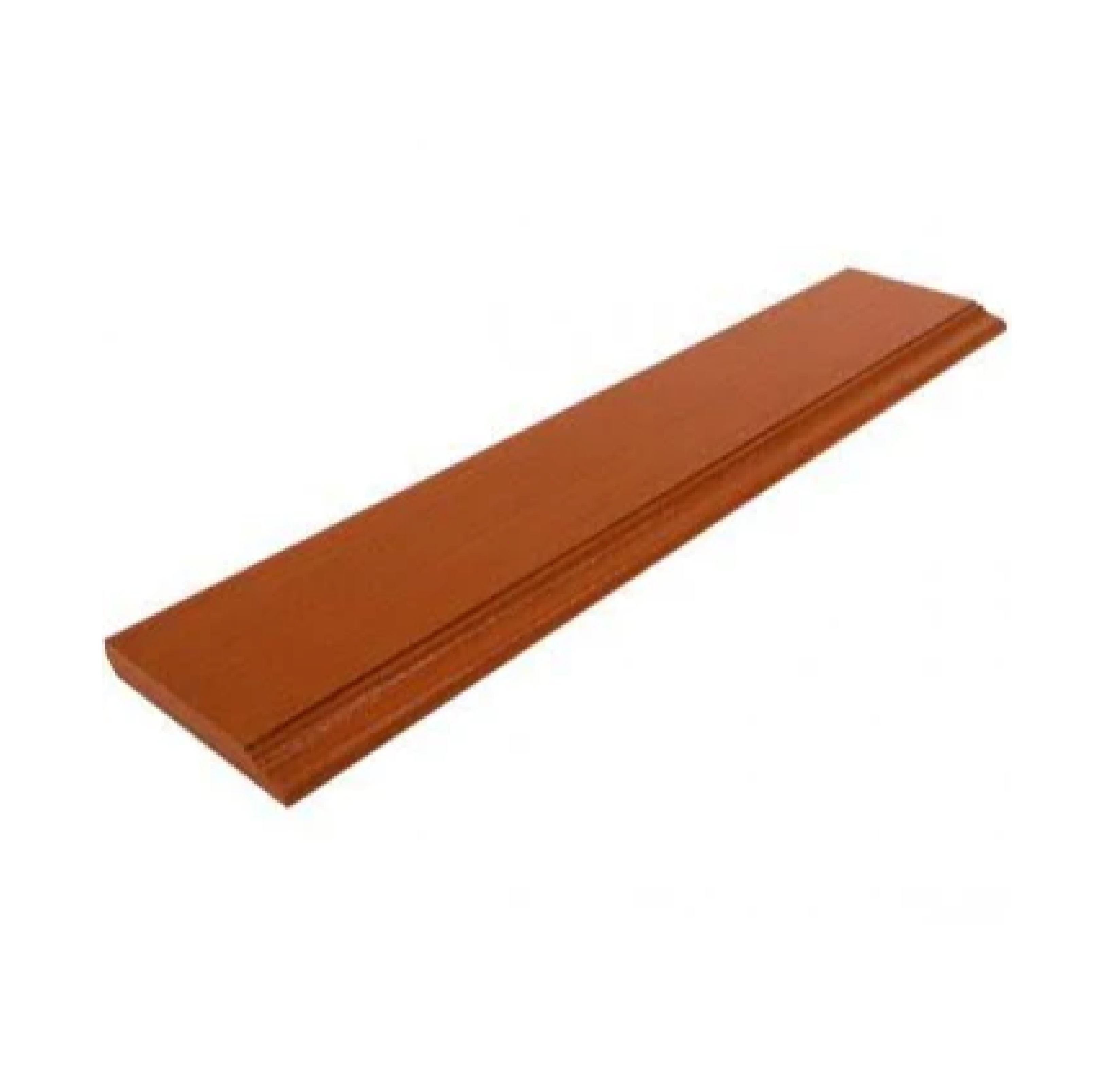 ไม้บัวพื้น 4 นิ้ว 11 มม. CONWOOD รุ่น หลุยส์ ลายเสี้ยน ขนาด 10 x 305 x 1.1 ซม. สีมะฮอกกานี