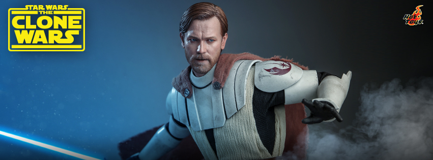 Hot Toys TMS095 1/6 Star Wars: The Clone Wars™ - Obi-Wan Kenobi™
