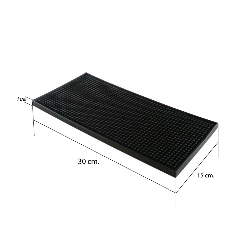 เสื่อยางกันลื่น บาร์แมท เสื่อบริการ 15 x 30 x 1 cm.
