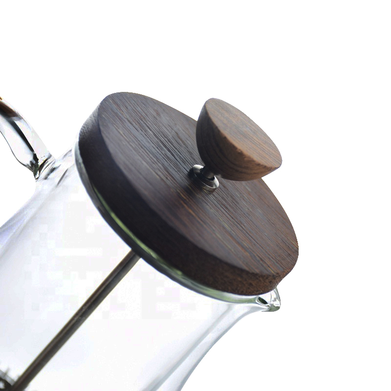 เฟรนช์เพรส ชงชา กาแฟ ตีฟองนม แก้ว 2 ชั้น 350cc