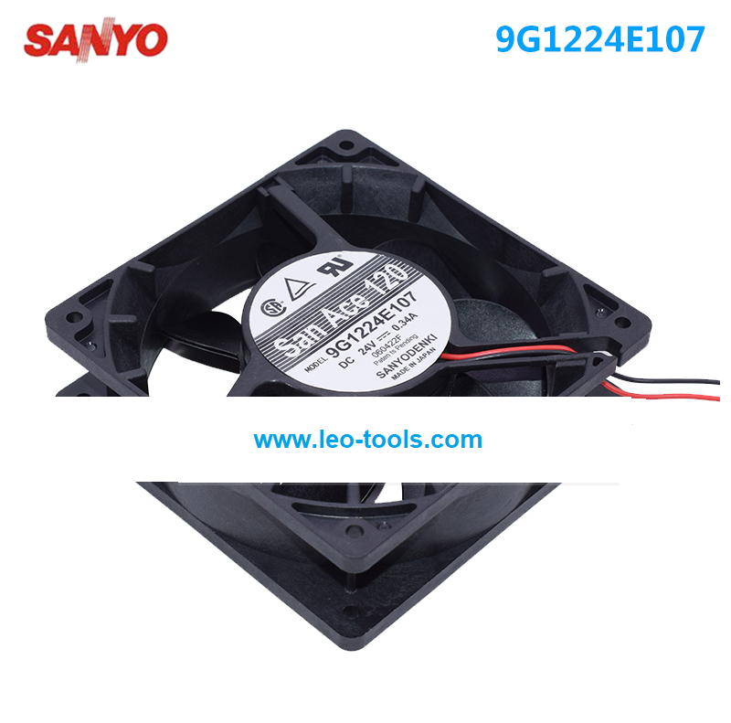 Cooling fan 9G1224E107 24V 0.34A SANYO DENKI