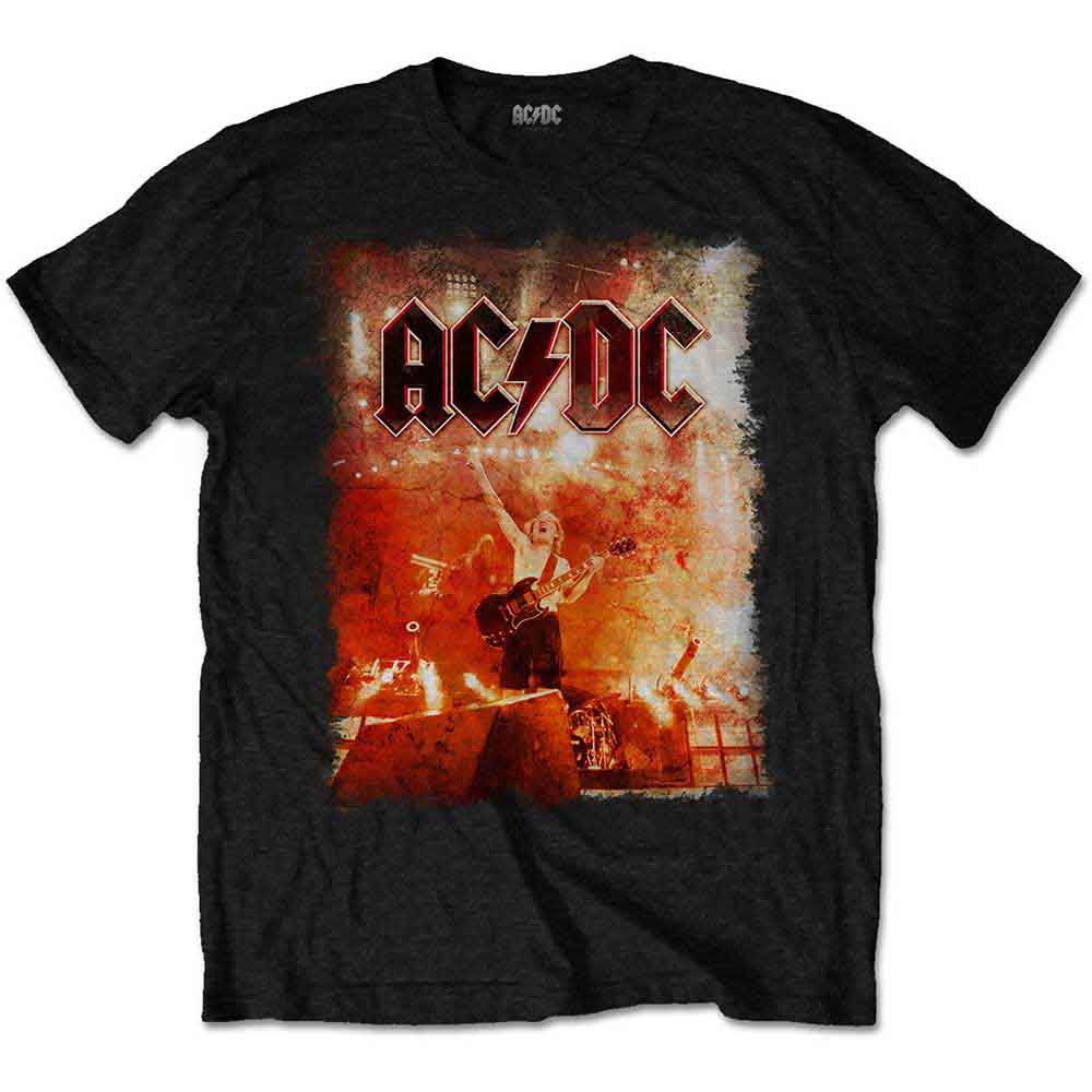 AC/DC Unisex T-Shirt: Live Canons BLACK