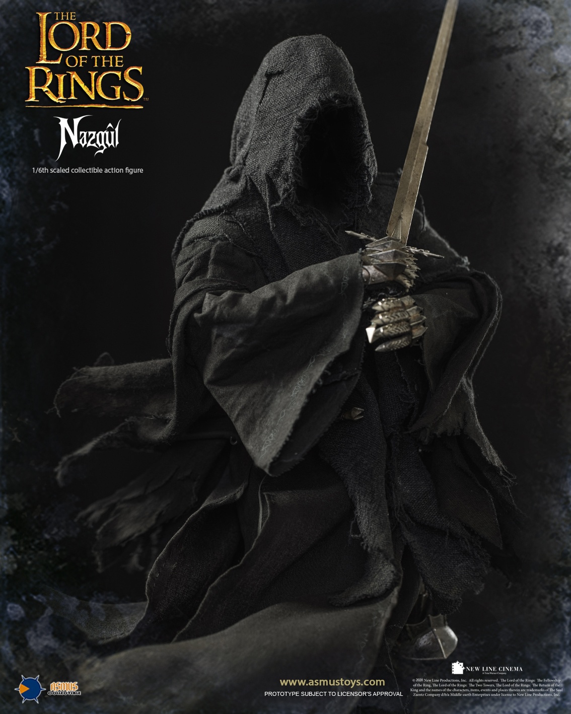Asmus Toys LOTR005V2 1/6 The Lord of The Rings - Nazgûl