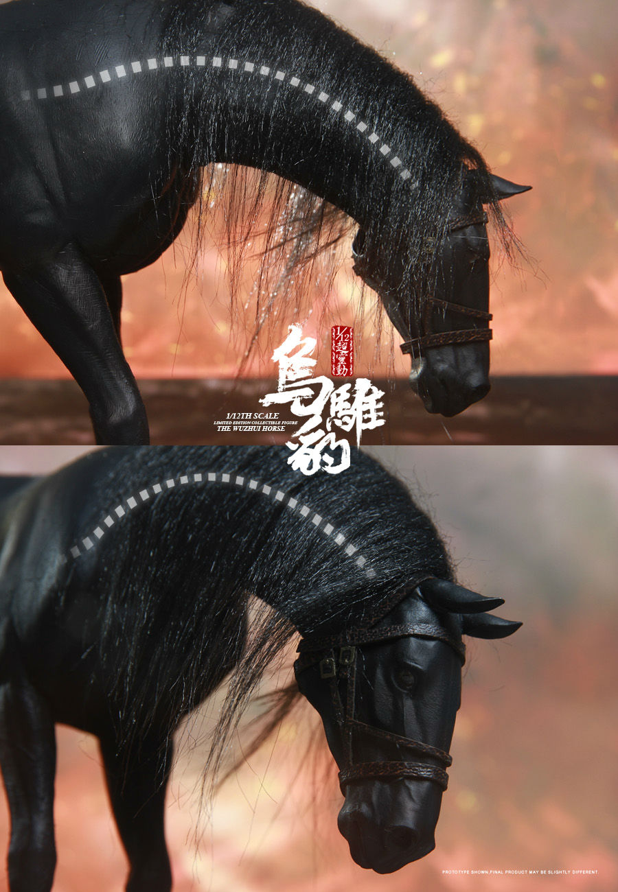INFLAMES IFT-034 1/12 Sets Of Soul Of Tiger Generals - Zhang Yide & The Wuzhui Horse