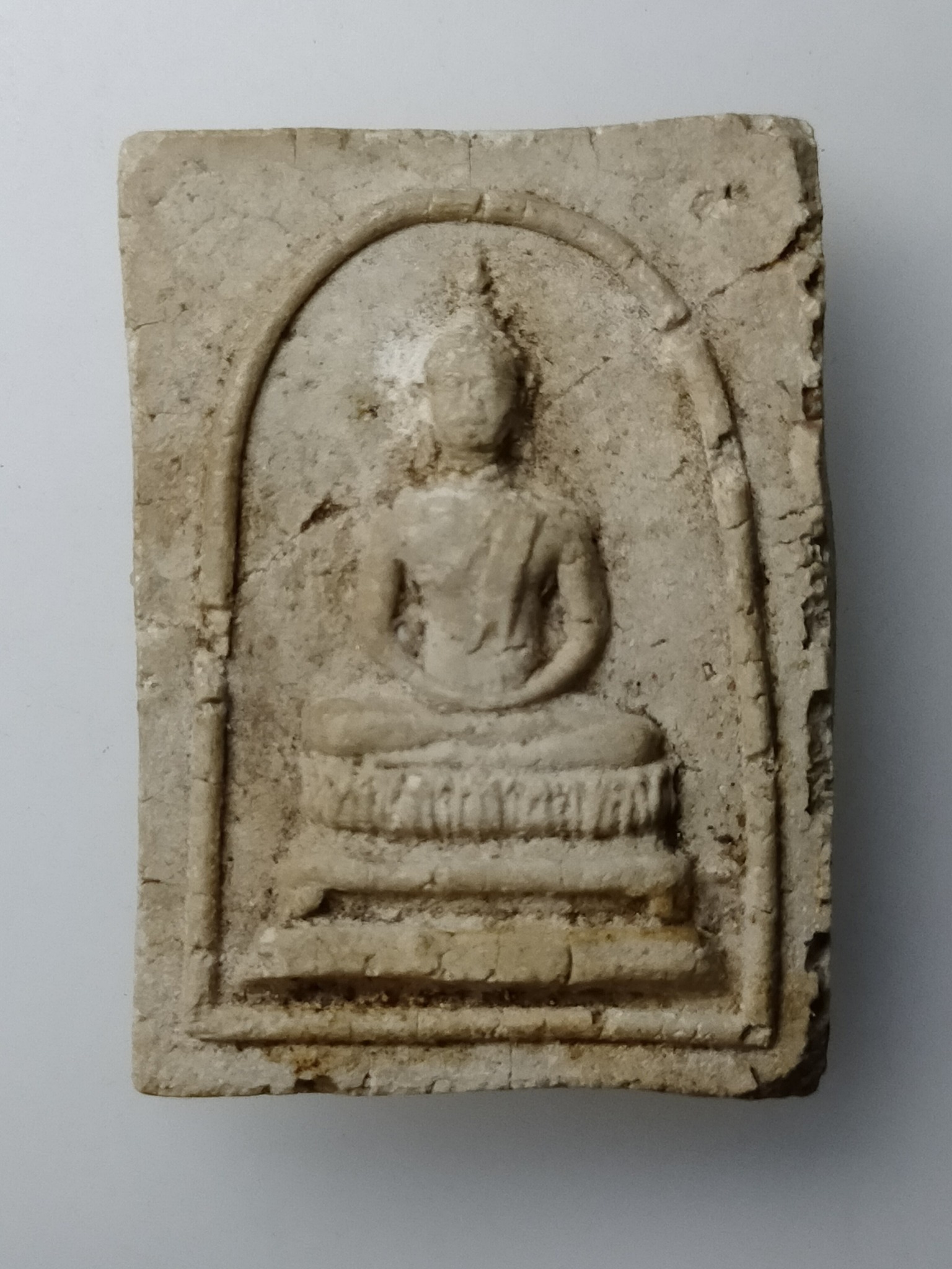 H455 พระเนื้อผง ไม่ทราบที่