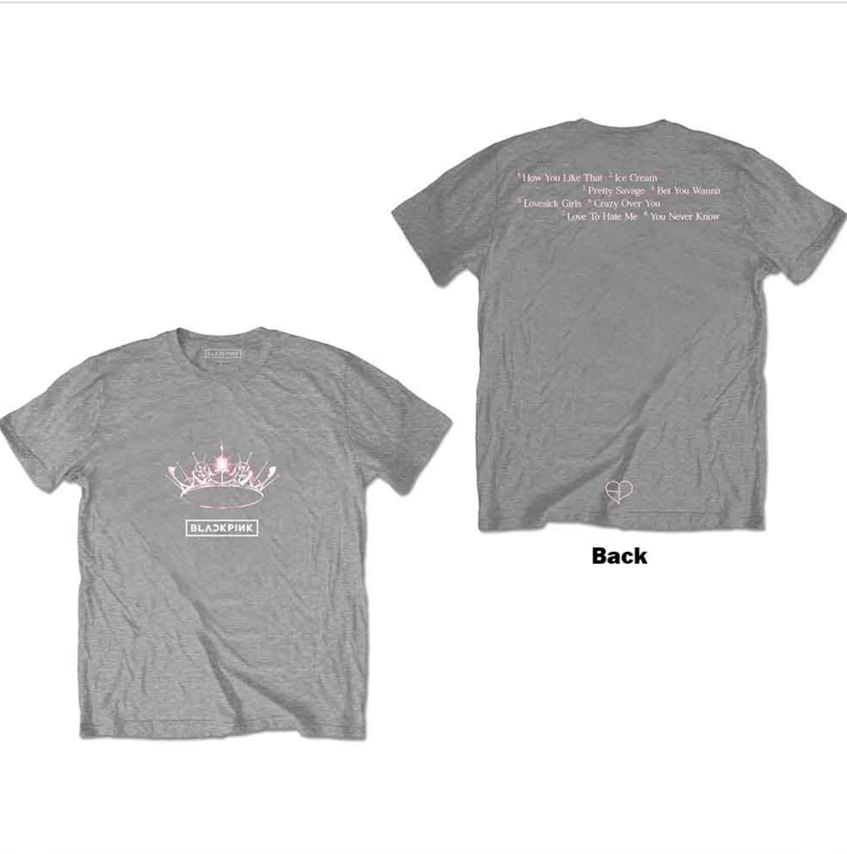 [PREORDER] เสื้อวง BLACKPINK T-SHIRT ลิขสิทธิ์ของแท้ UK รวมลายสุดฮิต