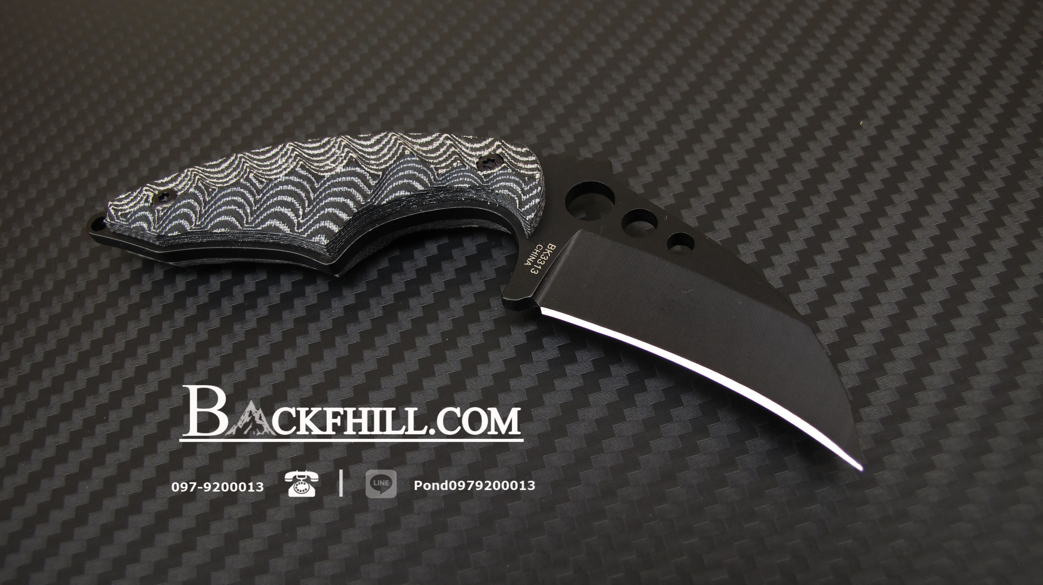 มีดใบตายคารัมบิต KARMBIT COMBAT COMMANDER รุ่น BK3313