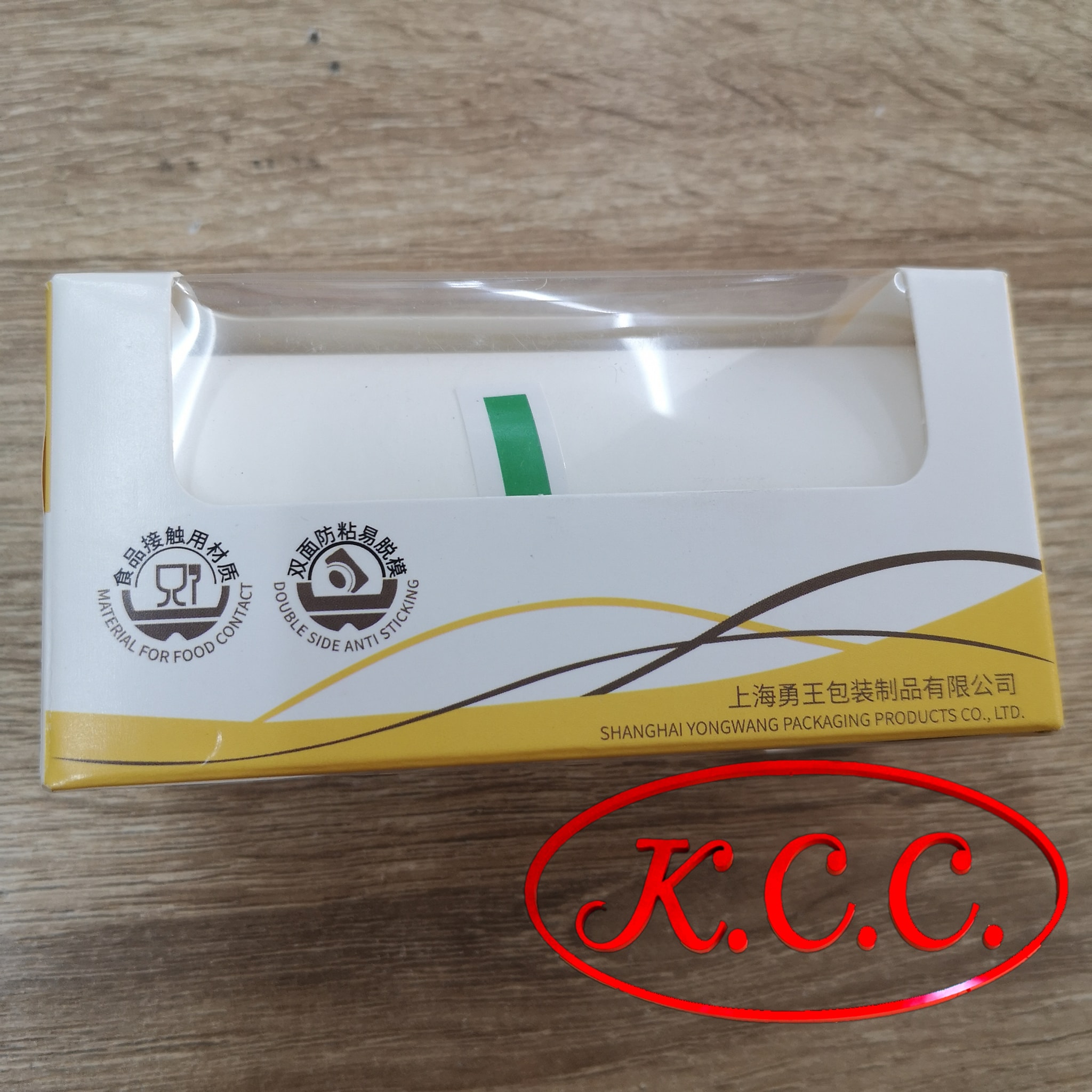 กระดาษไขรองอบข้างพิมพ์ กระดาษไข ข้างเค้ก ขนาด 10 ซม. x 20 ม. Food Grade