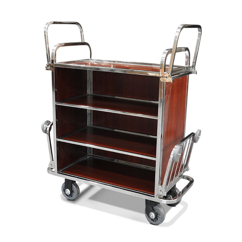 3-layer cleaning cart-Housekeeping cart