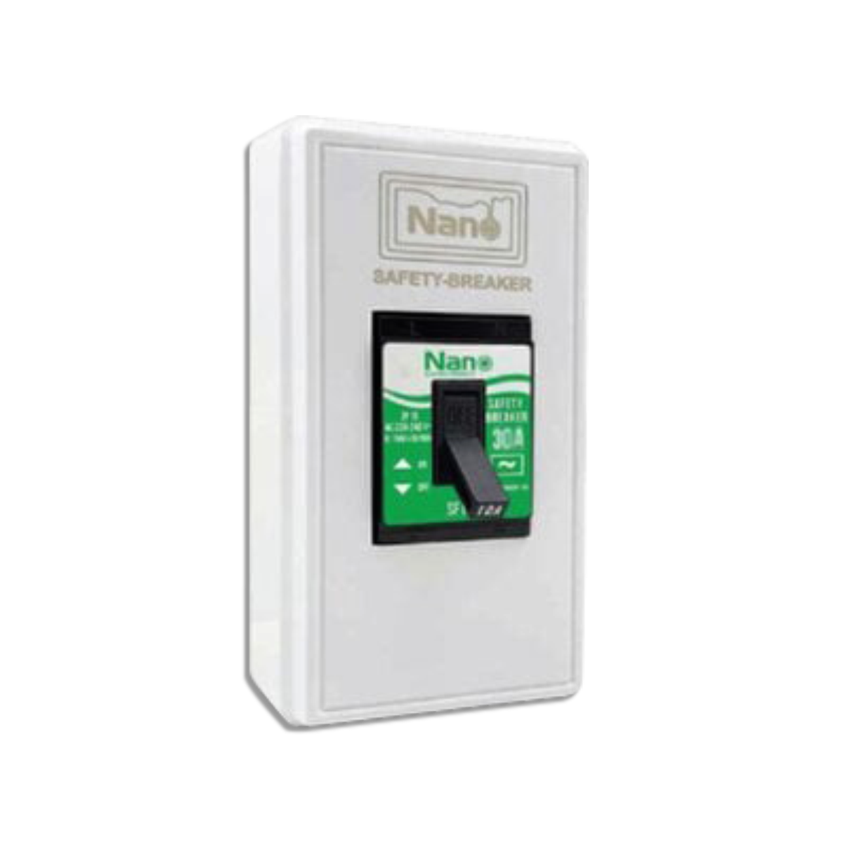 NANO ชุดเซฟตี้เบรกเกอร์พร้อมกล่องครอบเบรกเกอร์ 30A รุ่น CSSF30 (18 ชิ้น/กล่อง)