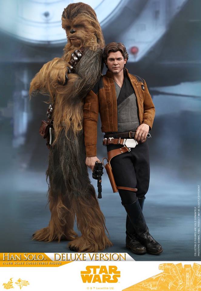 Hot Toys MMS492 SOLO A STAR WARS STORY - HAN SOLO (DELUXE VERSION)